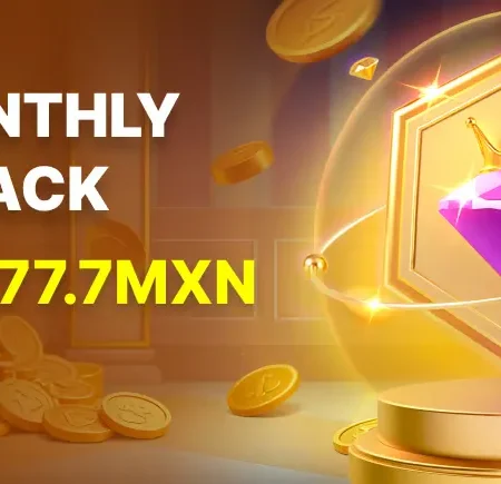 Cashback Mensual VIP Afun: ¡Gana hasta $7,777.7 MXN cada mes!