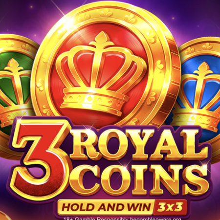 Gana el Jackpot en 3 Royal Coins: Hold and Win de Playson