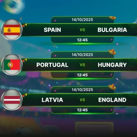 Predicciones de Partidos 14/10: Análisis Clave del España vs Bulgaria