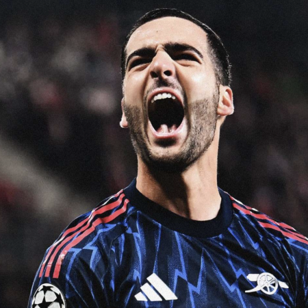 Mikel Merino Brilla con un Doblete: El Arsenal Golea 3-0 al Slavia de Praga en la Champions League