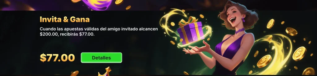 Promoción Invita y Gana Afun Casino