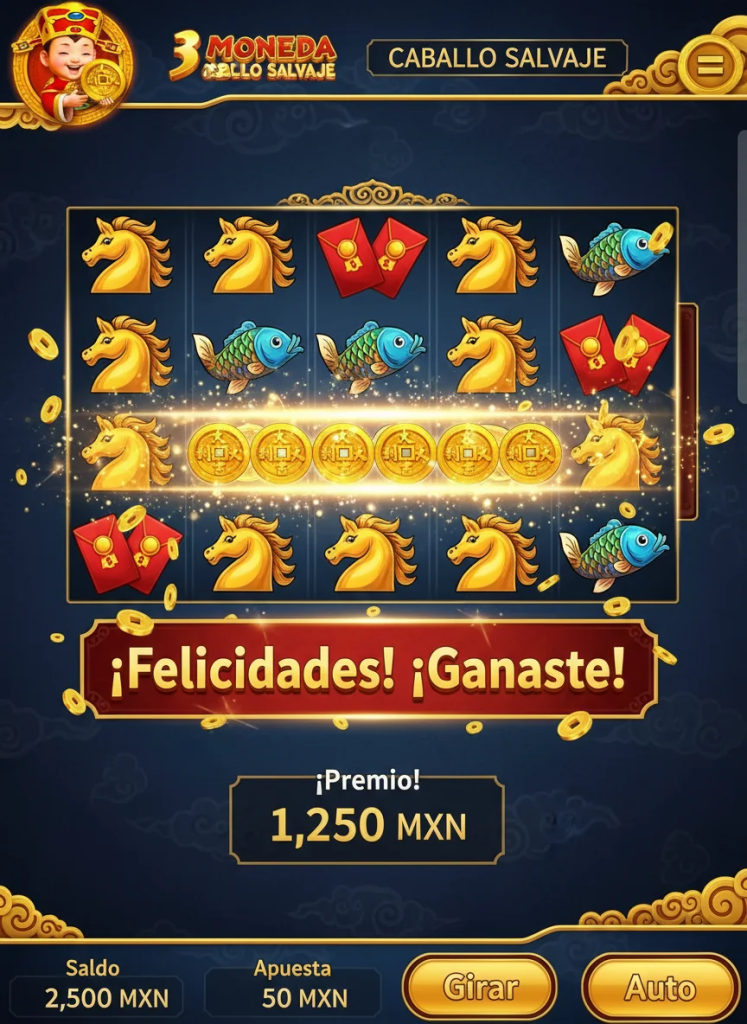 3 Coin Wild Horse