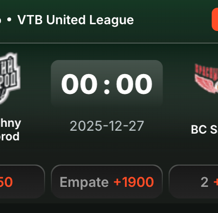 BC Nizhny Novgorod vs BC Samara: 5 Dicas de Apostas e Análise Completa para 27 de Dezembro de 2025