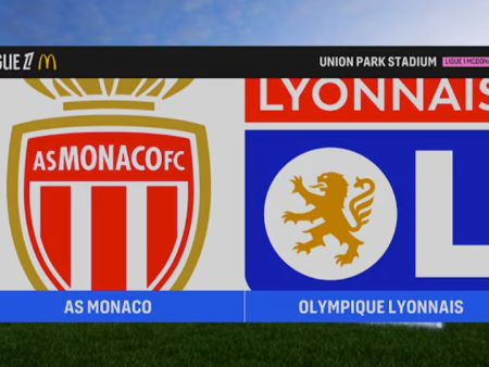AS Mónaco FC vs Olympique Lyon