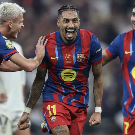 Barcelona vs Real Madrid: Raphinha decide un Clásico épico y el Barça se corona Supercampeón con un 3-2