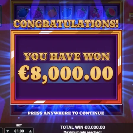 Juega Juicy Explosion Slot: Multiplicadores x128 y Giros Gratis