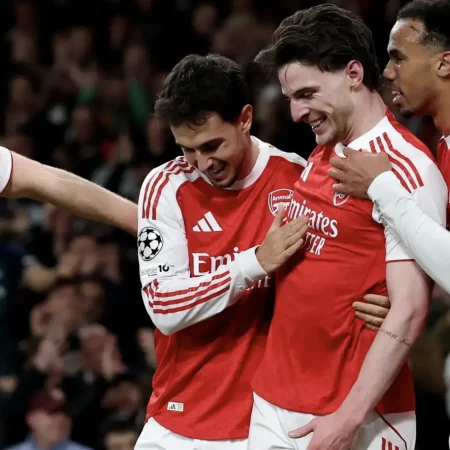 A Máquina Arsenal: Vitória na Champions e Apostas na afun.mx