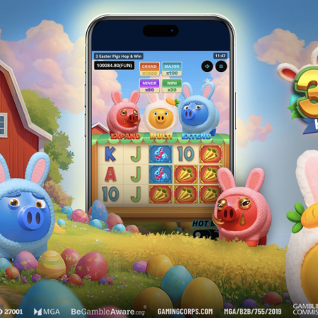 Descubre la Magia Primaveral: Reseña de la Tragamonedas 3 Easter Pigs en Afun Cassino