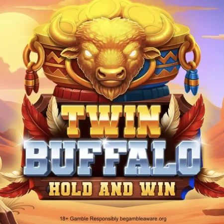 ¡Domina la Pradera Salvaje! Juega Twin Buffalo Hold and Win y Gana Hasta 5100x en Afun Cassino