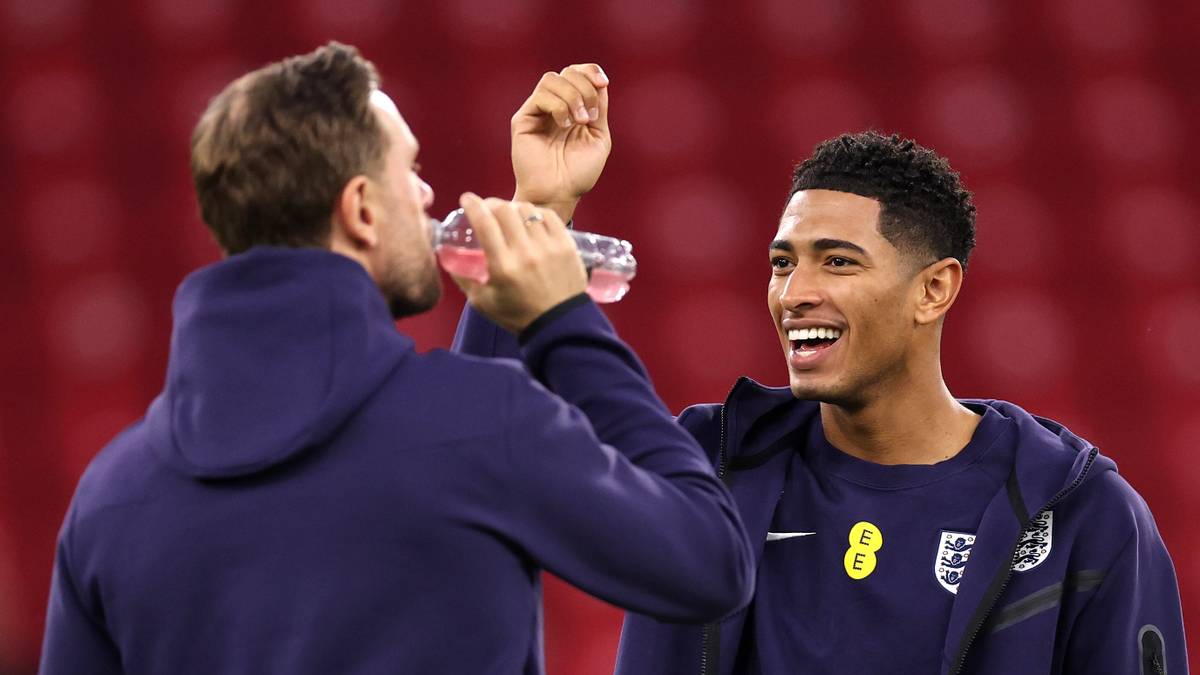 Jordan Henderson durante un partido con Inglaterra
