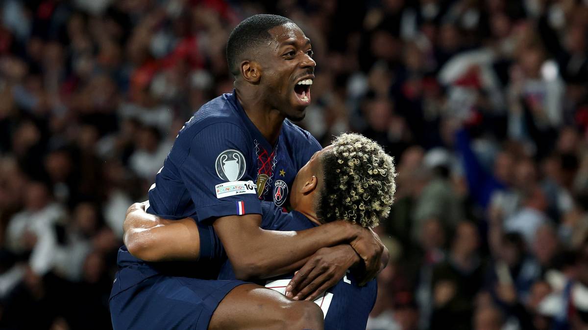 Dembélé con el Balón de Oro 2025
