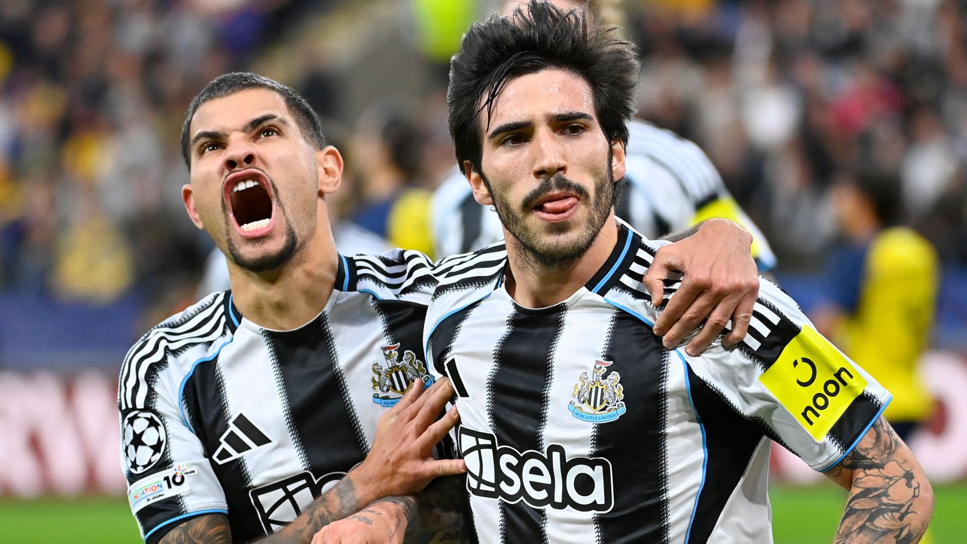 St James' Park durante un partido del Newcastle