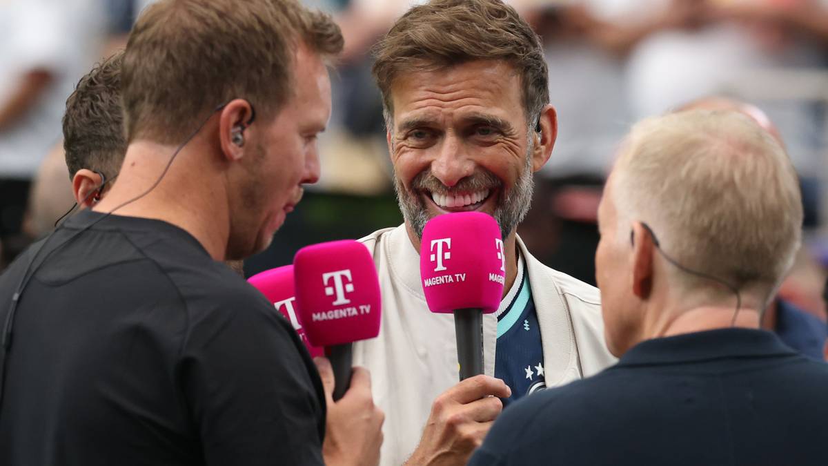 Jürgen Klopp durante una entrevista en TV