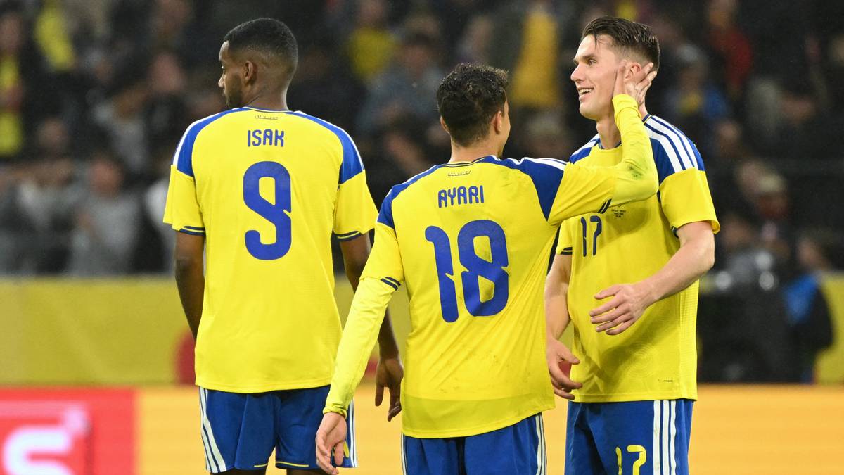 Suecia durante un partido del mundial 2026