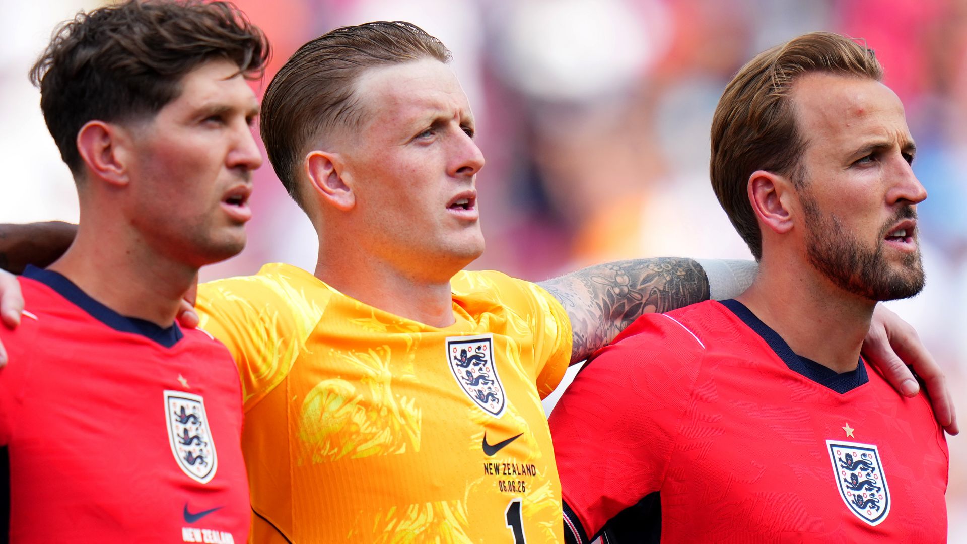 Pickford atajando un penalti