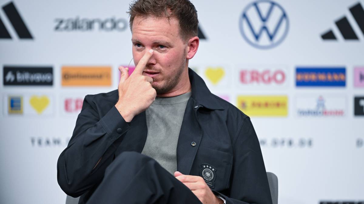 Julian Nagelsmann, DT de Alemania, en conferencia de prensa