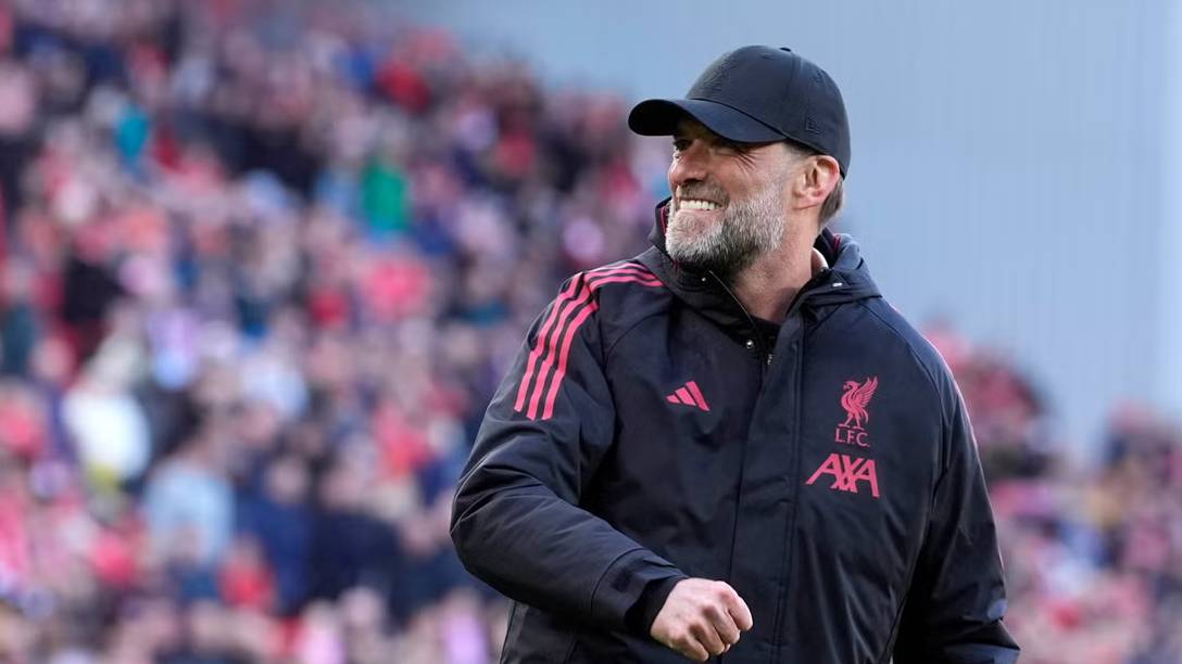 Jürgen Klopp, exentrenador del Liverpool, en una rueda de prensa
