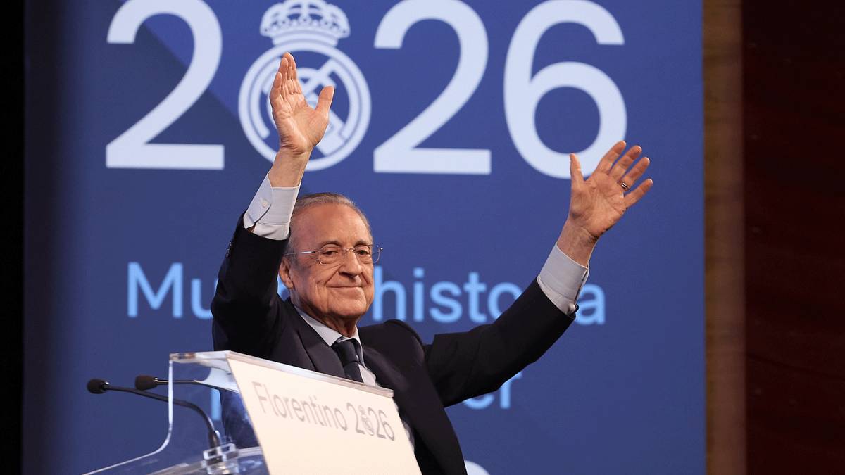 Florentino Pérez, presidente del Real Madrid