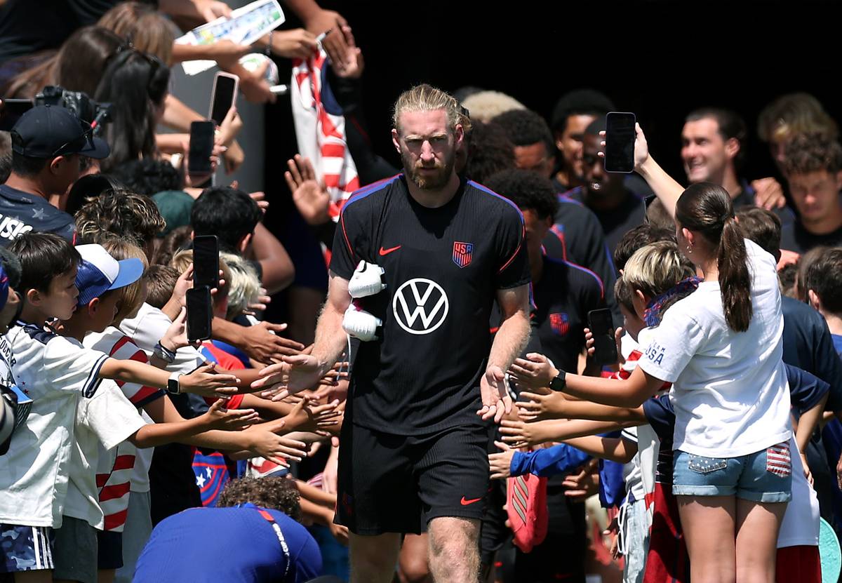 USMNT entrenando en Irvine, California