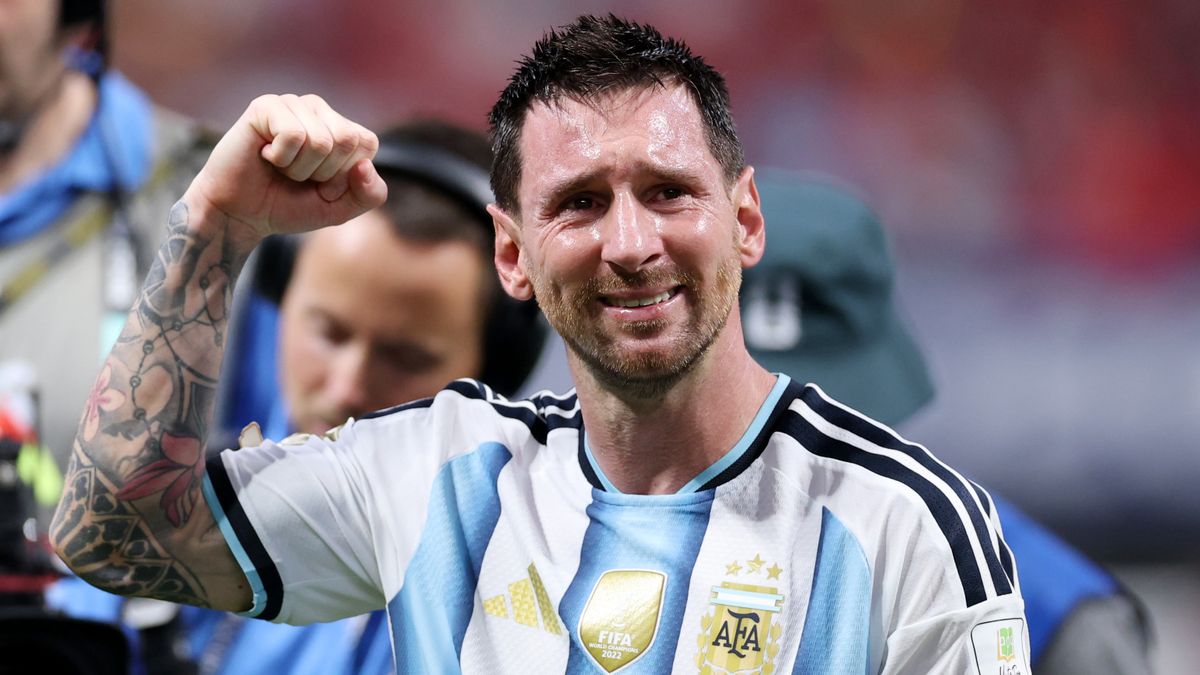 Jugadores de Argentina celebrando la remontada ante Egipto en el Mundial 2026