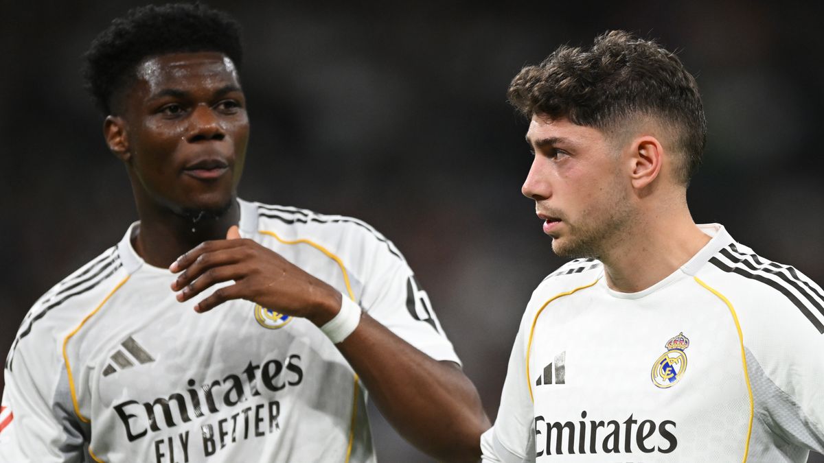 Aurelien Tchouaméni con la camiseta del Real Madrid, objetivo del Manchester United