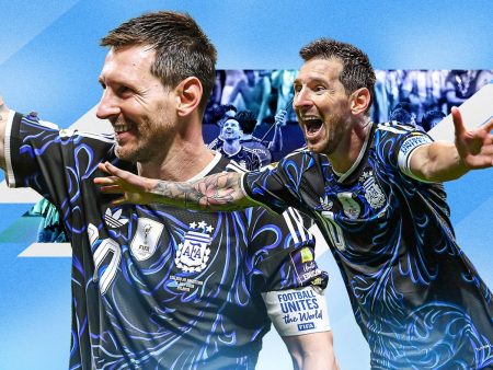 Lionel Messi con Argentina celebrando gol camino a la final del Mundial 2026