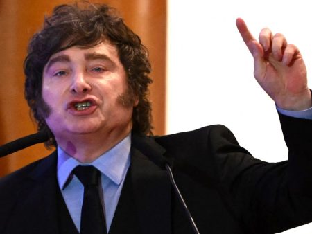 Javier Milei presidente de Argentina previo a la final del Mundial 2026