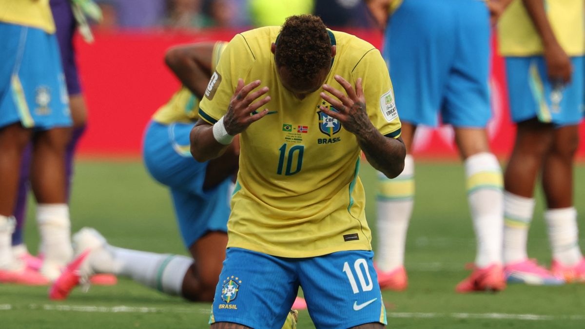 Neymar visiblemente afectado tras la eliminación de Brasil en el Mundial 2026