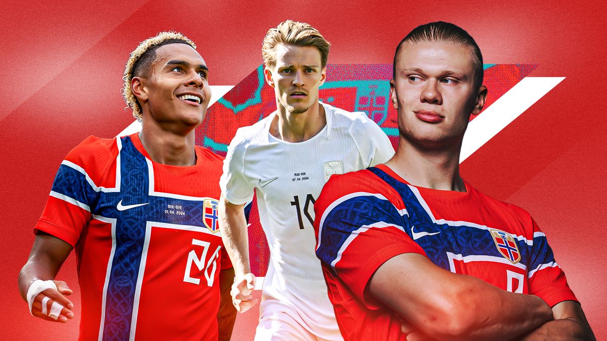 Jugadores de Noruega celebrando un gol en el Mundial 2026