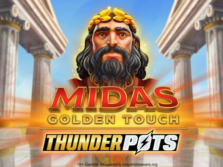 Midas Golden Touch – Thunder Pots de Thunderkick: Cofres Azules, Blancos y Rojos para un Premio de 10,100x