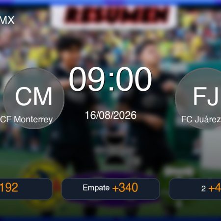 Predición Detalhada: CF Monterrey vs FC Juárez ⚽ | Futebol Liga MX 16/08/2026