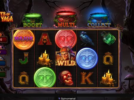 3 Pots of Baba Yaga de Spinomenal: Slot Eslavo de Bruja con Hold & Hit, Tres Calderos Mágicos y Grand Jackpot 3,000x