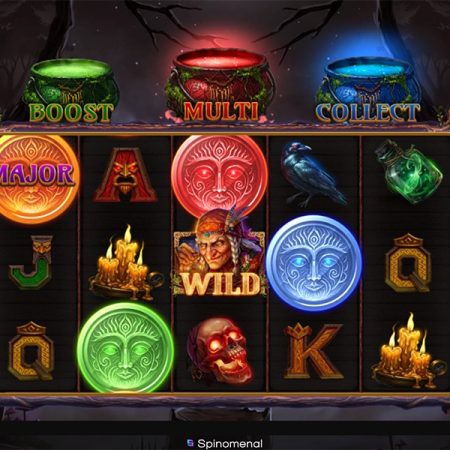 3 Pots of Baba Yaga de Spinomenal: Slot Eslavo de Bruja con Hold & Hit, Tres Calderos Mágicos y Grand Jackpot 3,000x