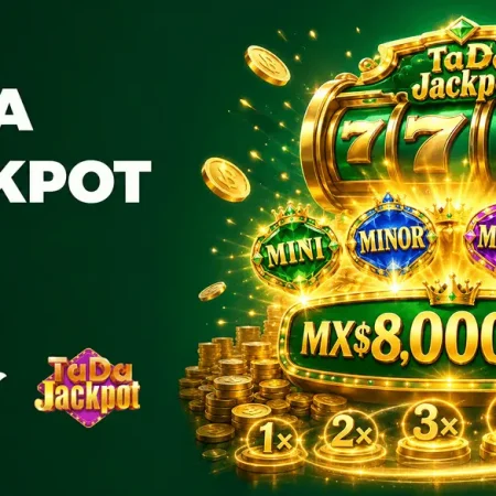 TaDa Jackpot de Afun: gana hasta MX$300,000 en slots de Ta Da Gaming con multiplicador 5x