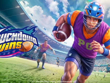 Touchdown Wins de PG Soft: Tragamodelsa de Fútbol Americano 3 Carretes con Cascadas y Multiplicador 1,024x