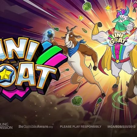 Unigoat de Play’n GO: Tragamodelsa de Cabras Superhéroes con Goatening, Power Rings y Multiplicadores