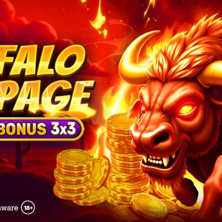 Buffalo Rampage Blast The Bonus 3×3 de Spinomenal: Tragamodelsa Prairie 3×3 con Bonus Blast y Multiplier Cell Event
