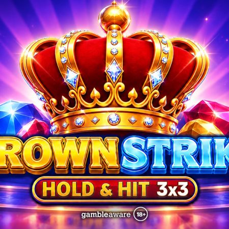Crown Strike Hold & Hit 3×3 de Spinomenal: la frutero clásica con grand de 1,000x