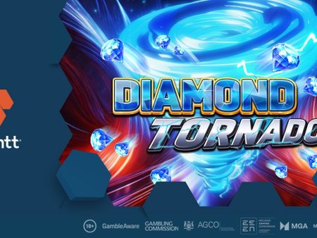 Diamond Tornado de Swintt: el tornado que barre diamantes con 6,000x de premio