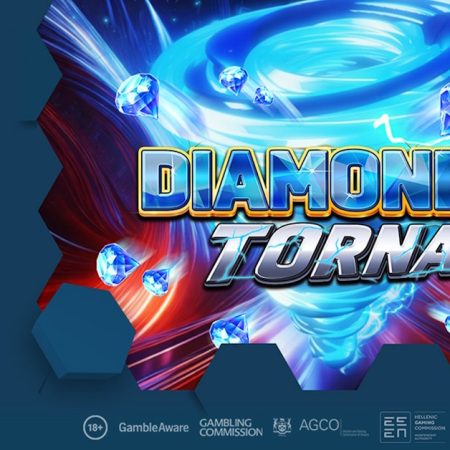 Diamond Tornado de Swintt: el tornado que barre diamantes con 6,000x de premio