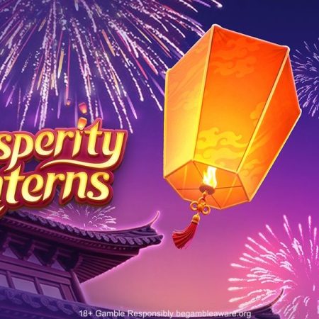 Prosperity Lanterns de PG Soft: linternas, fuegos artificiales y 10,000x