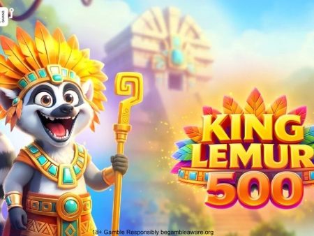King Lemur 500 de PopOK Gaming: wild super con multiplicador hasta 500x