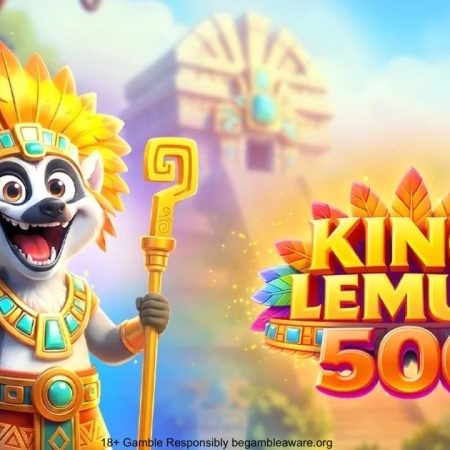 King Lemur 500 by PopOK Gaming: Wild Super with a multiplier up to 500x