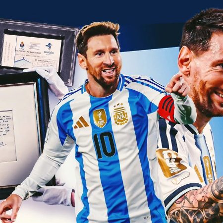 From World Cup Kits to Napkins: Messi's Most Valuable Collectibles