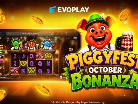 Piggyfest Bonanza de Evoplay: Oktoberfest con boosters y jackpot doble de 3,000x