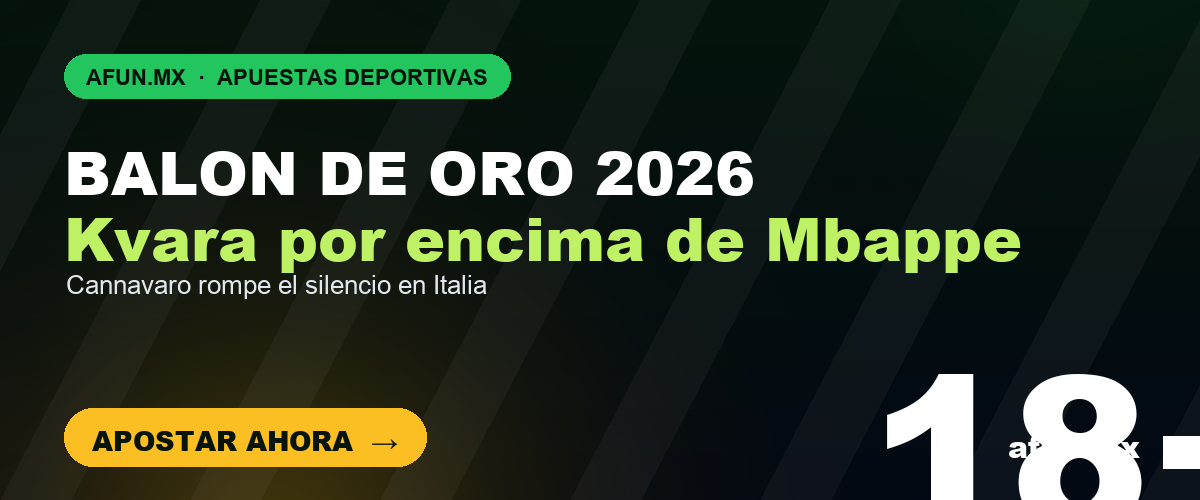 Apuesta por la Champions League y el Balon de Oro
