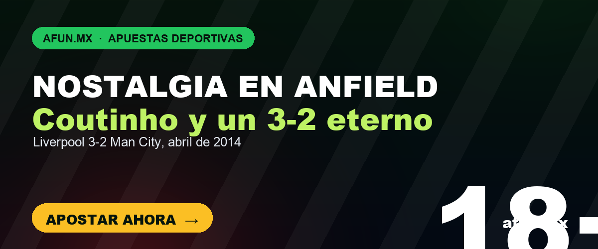 Apuesta por la Premier League en afun.mx