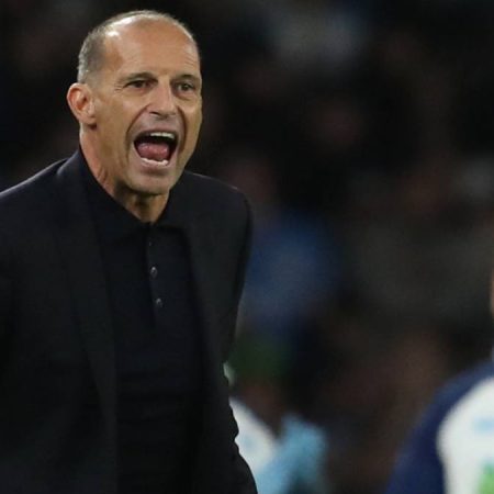 Allegri estalla contra el Nápoli: ‘Ya es una vergüenza defender’ tras el 3-1 ante Villarreal